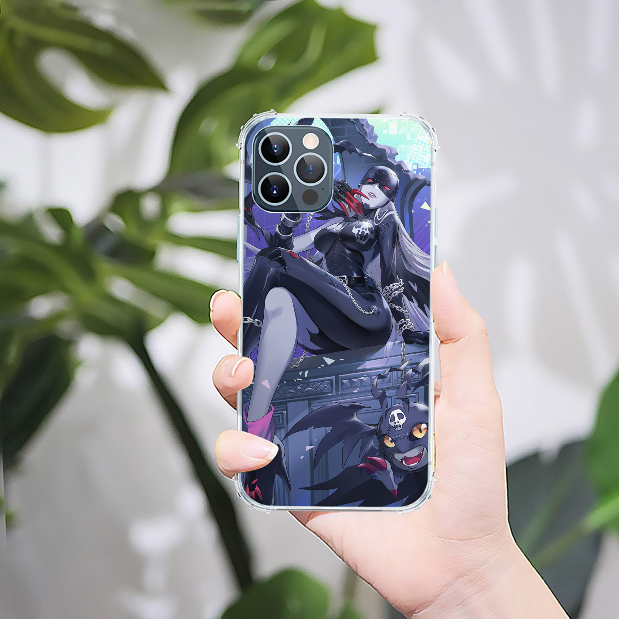 （画像用） Digimon デジタルモンスター/デジモン 【iPhone 12シリーズ対応】透明スマホケース（クリアソフトケース）